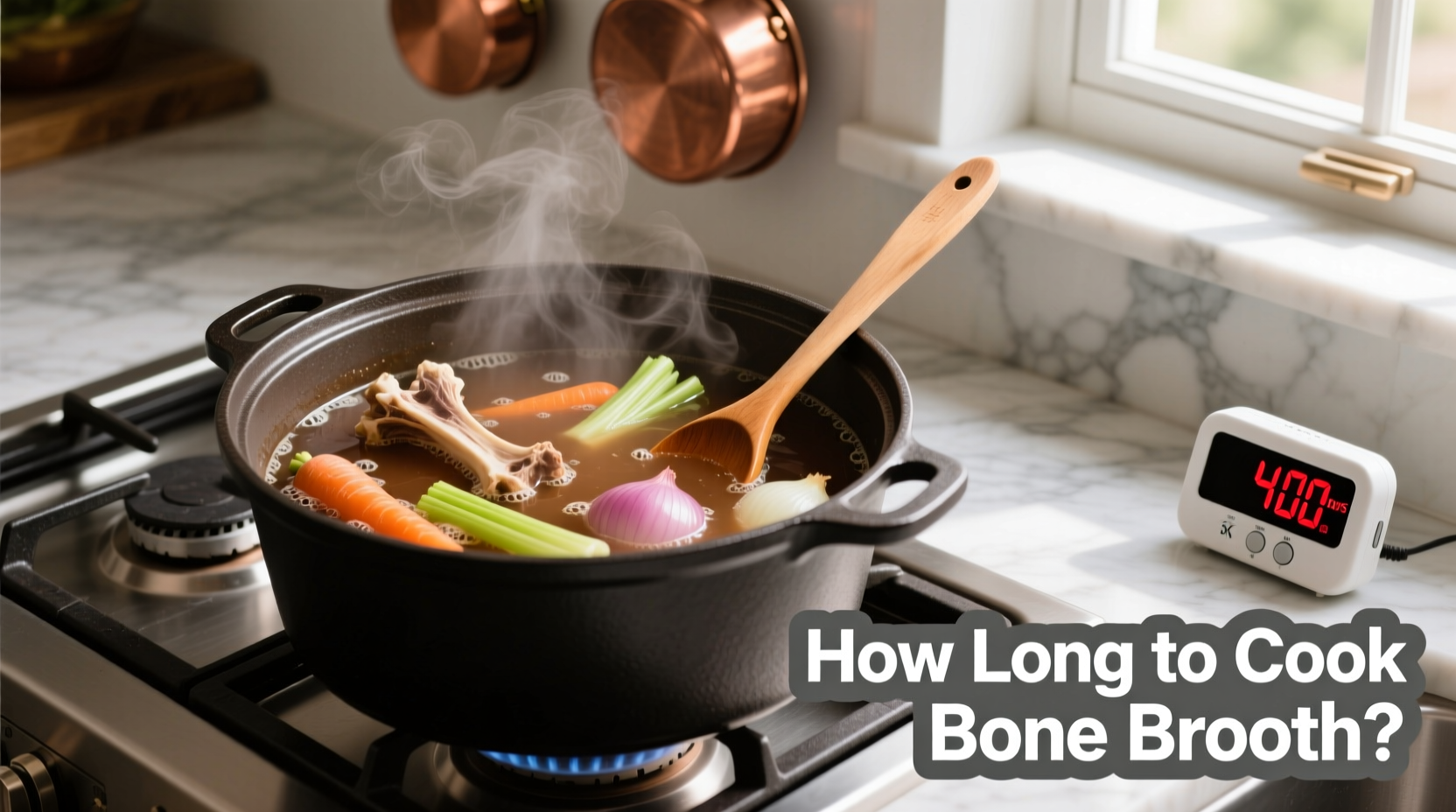 how long to cook bone broth