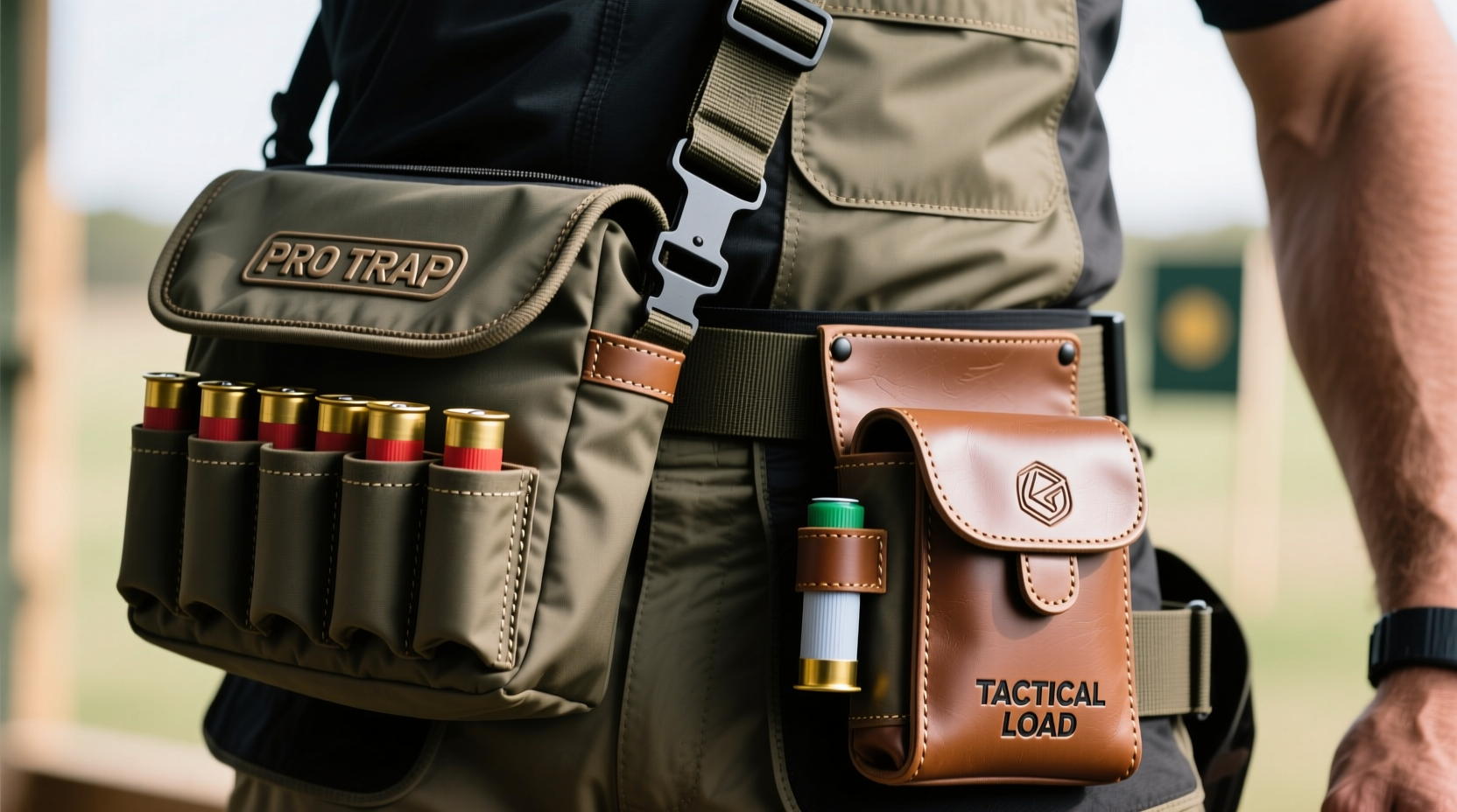 shell bag or shell pouch for trap shooting which one do pros actually use
