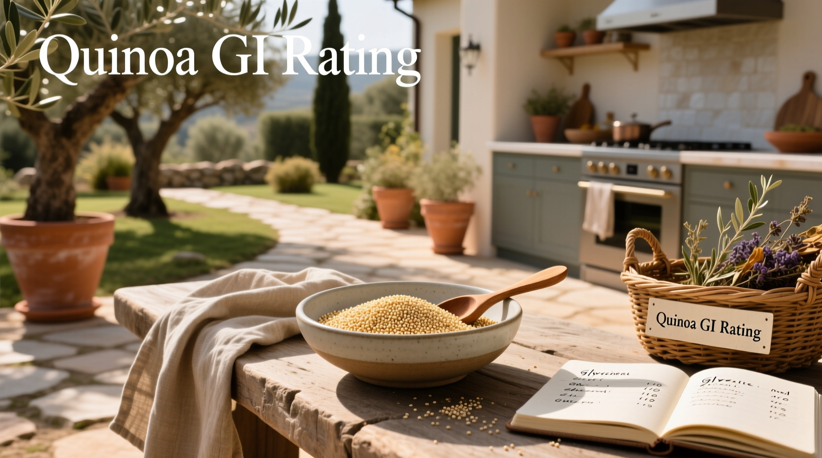 quinoa gi rating low gi grain guide