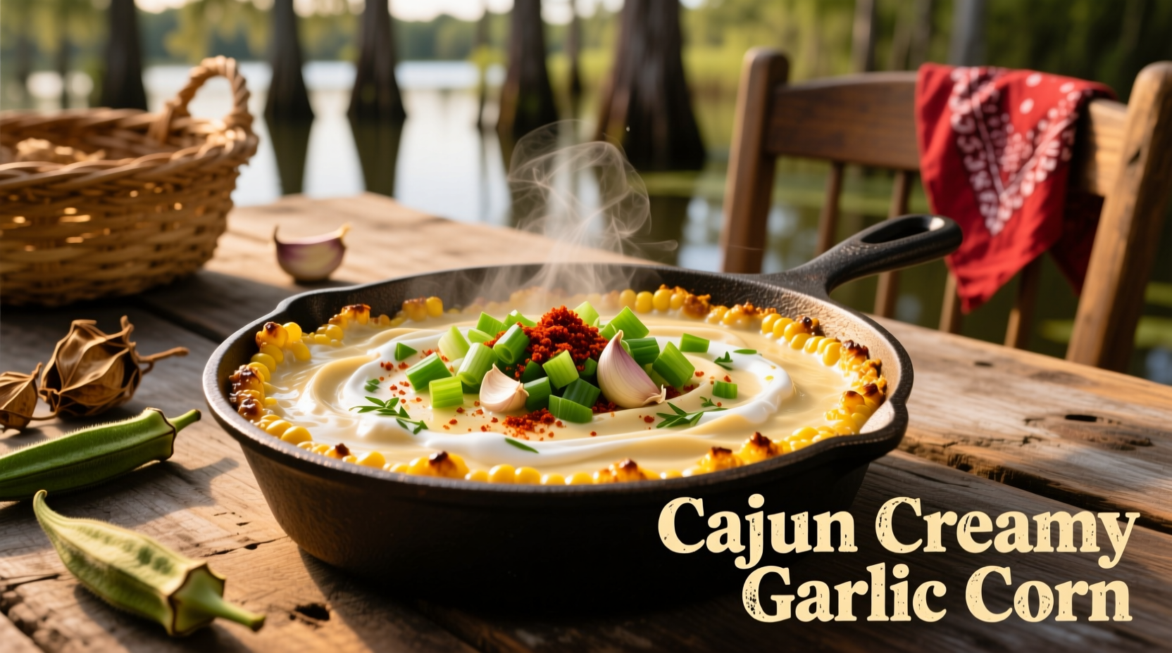 Cajun Creamy Garlic Corn: Perfect Side Dish Recipe