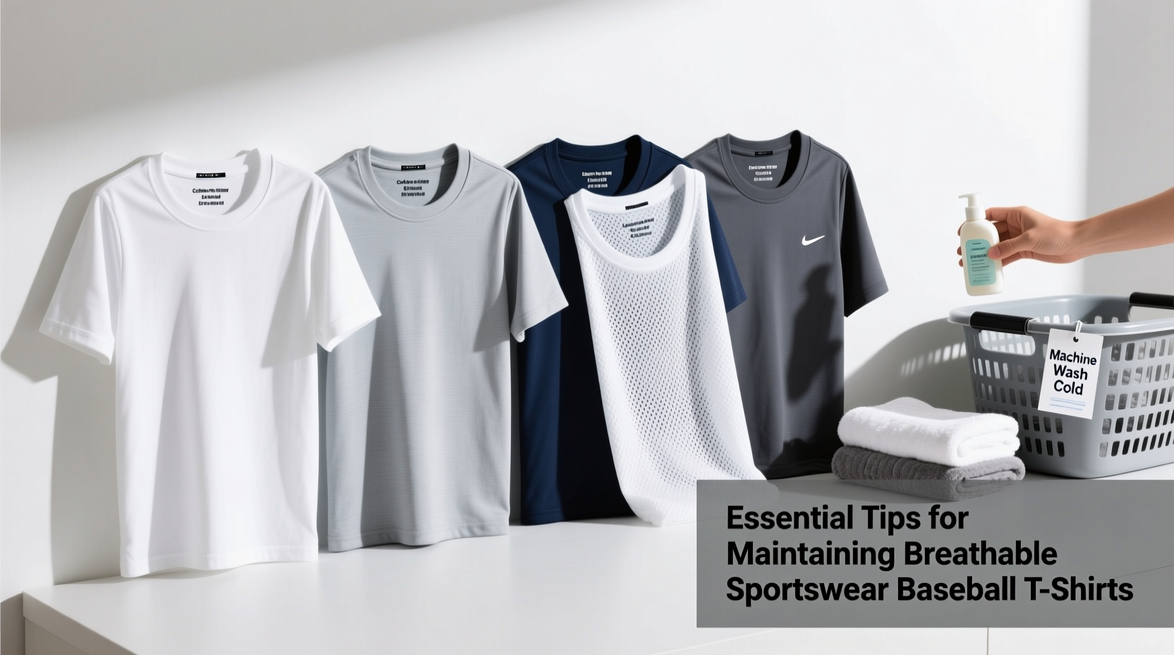 essential tips for maintaining breathable sportswear baseball t shirts to keep them fresh and durable