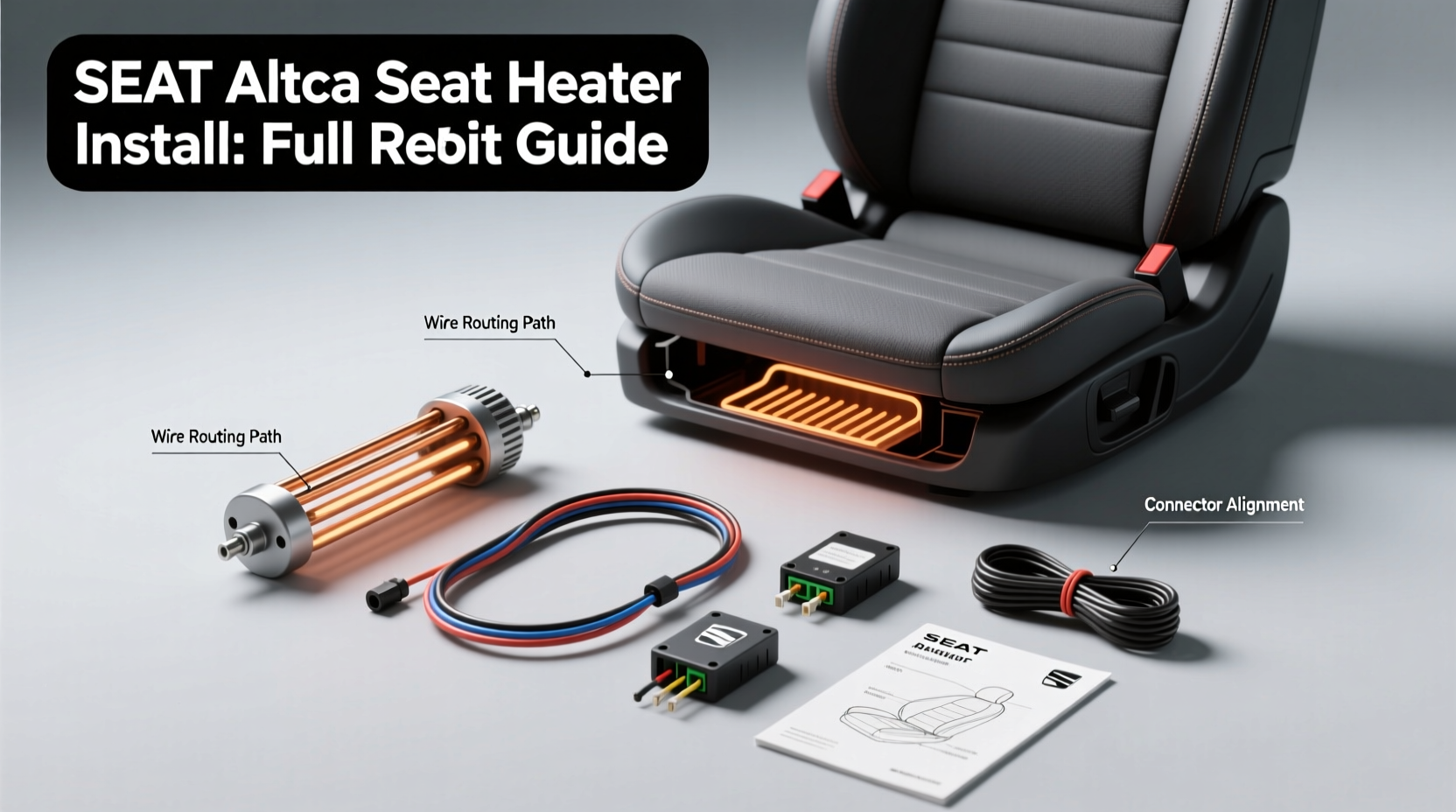 seat altea seat heater install
