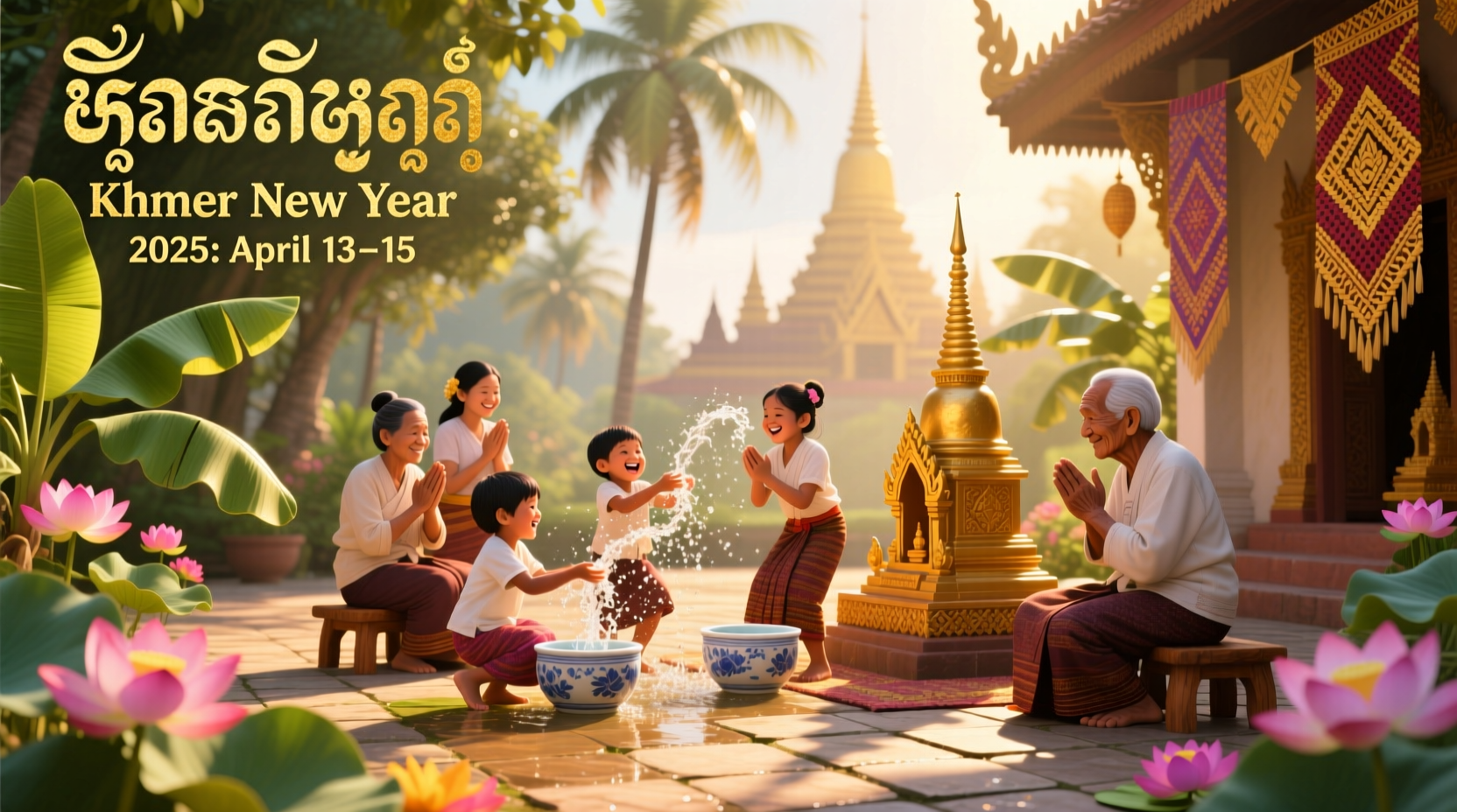 when is khmer new year in 2025