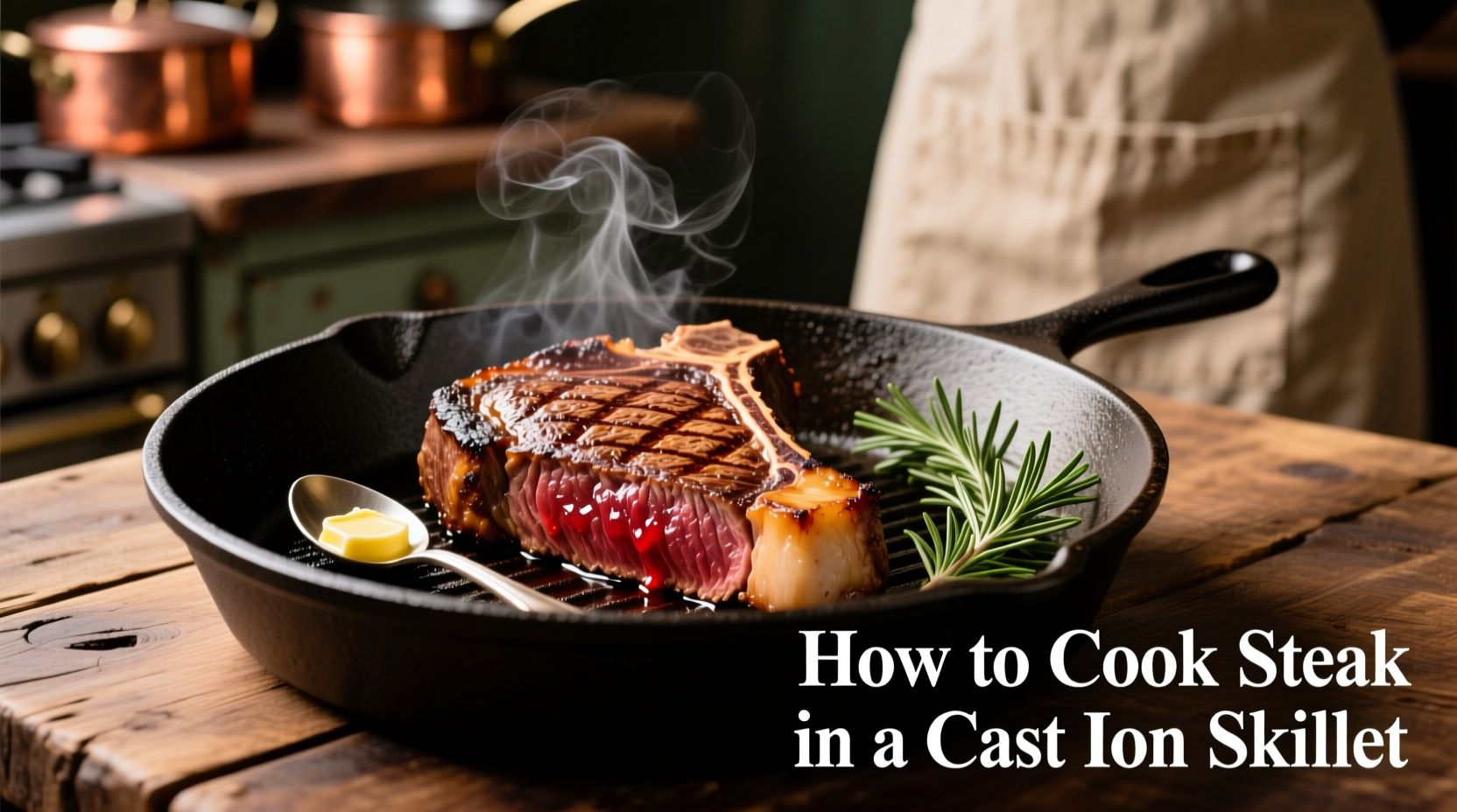 how to cook steak in a cast iron skillet