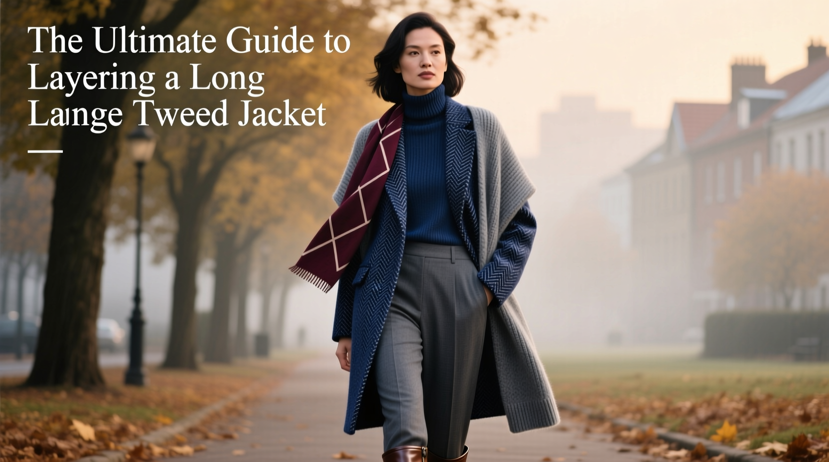 the ultimate guide to layering a long sleeve tweed jacket for cozy cold weather style