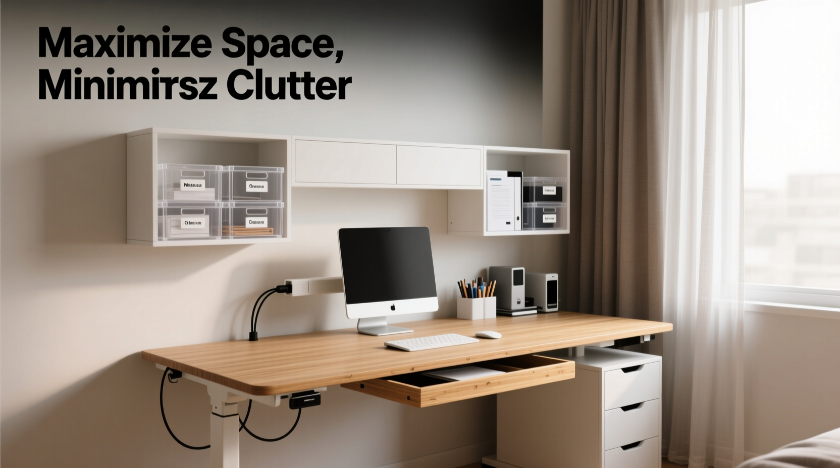 maximizing desk space with storage boxes practical tips for a clutter free workspace