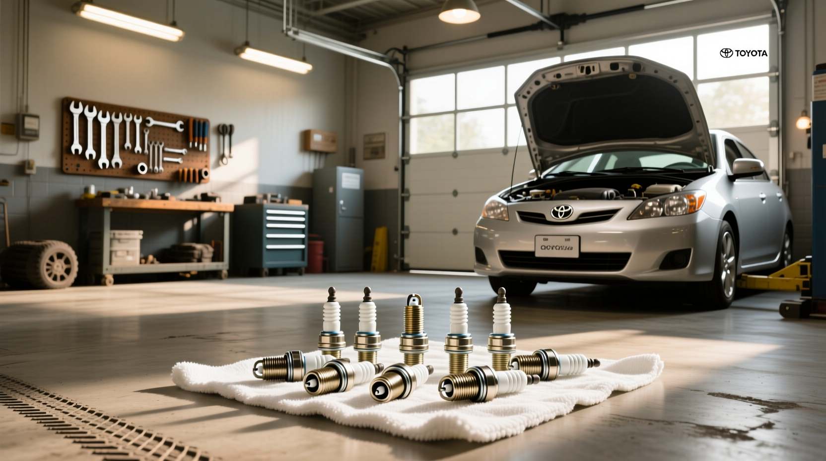 What spark plugs for 2008 Toyota Corolla 5A-FE engine?