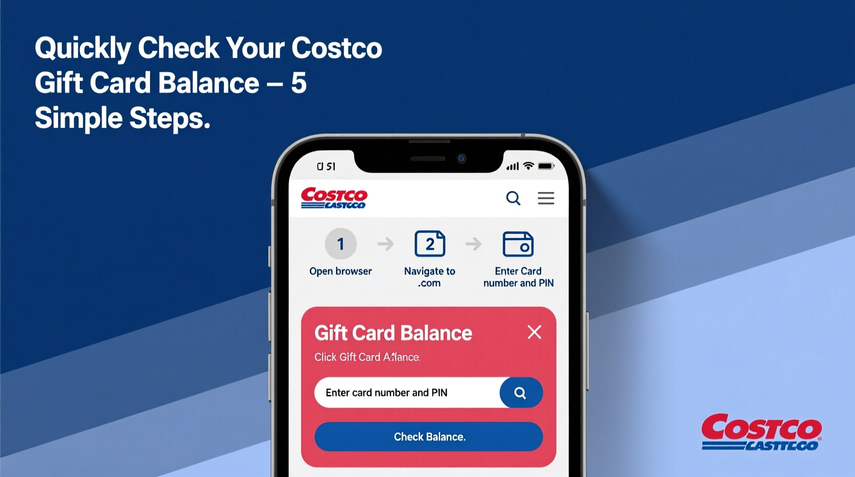quickly check costco gift card balance simple steps