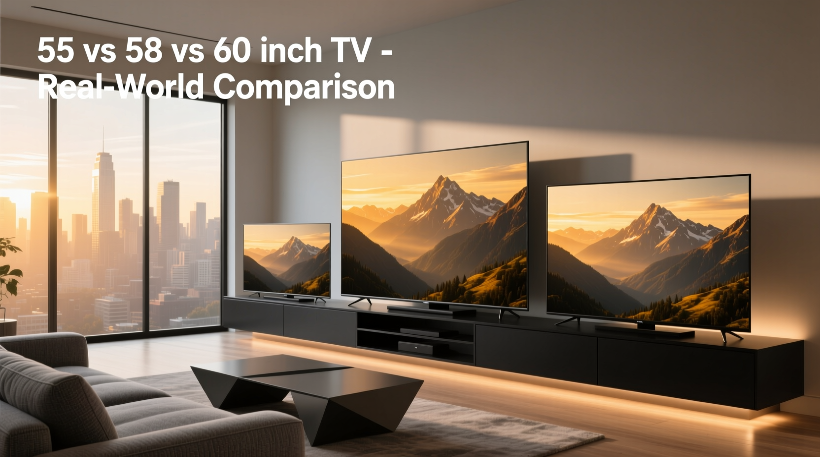 55 vs 58 vs 60 inch tv which size is right