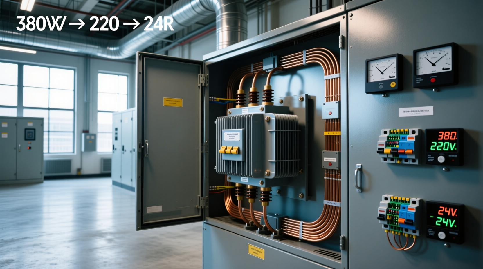 380v/220v to 24v step down transformer guide