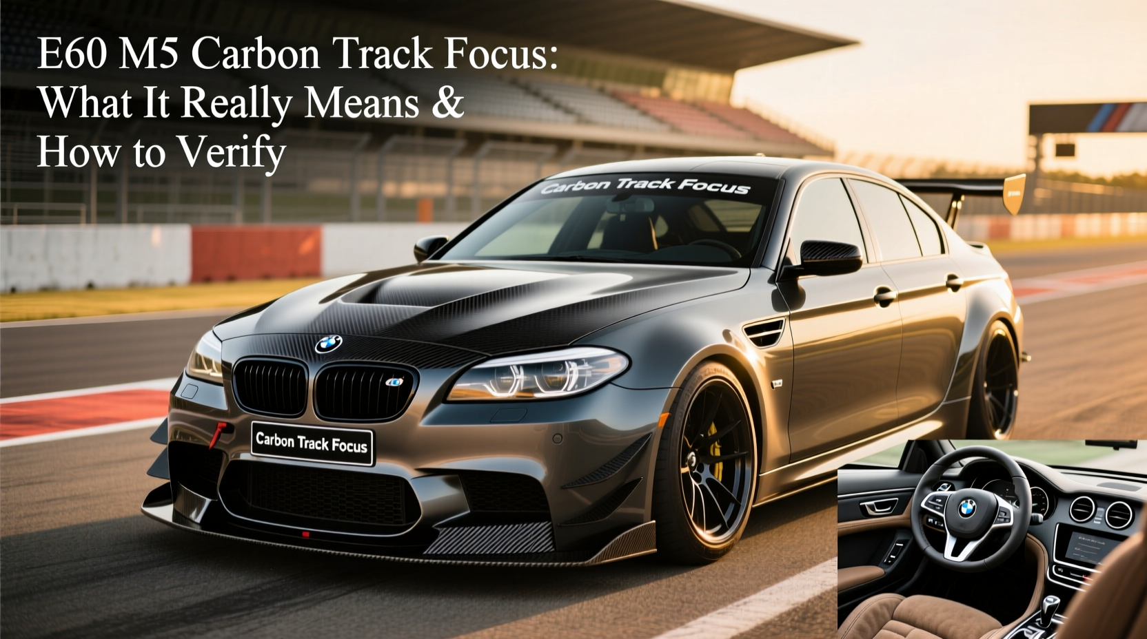 e60 m5 carbon track focus
