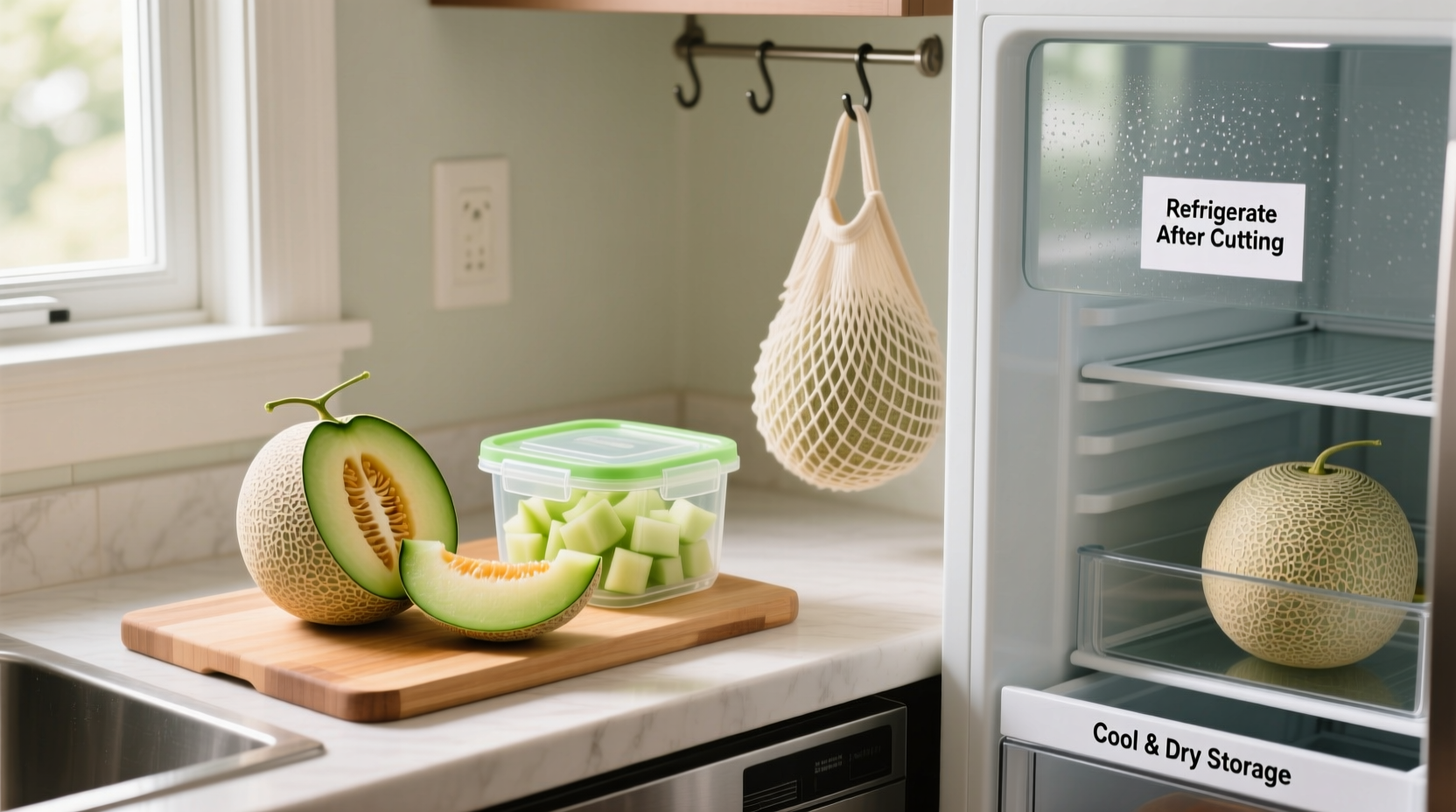 how to store honeydew