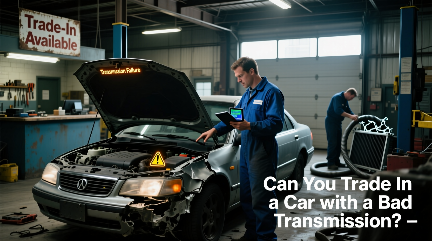 can you trade in car with bad transmission