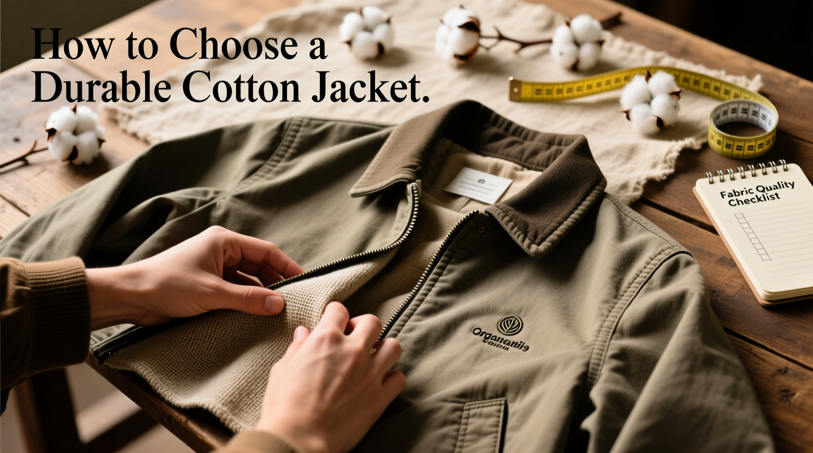 how to select a durable cotton jacket that combines longevity and comfort