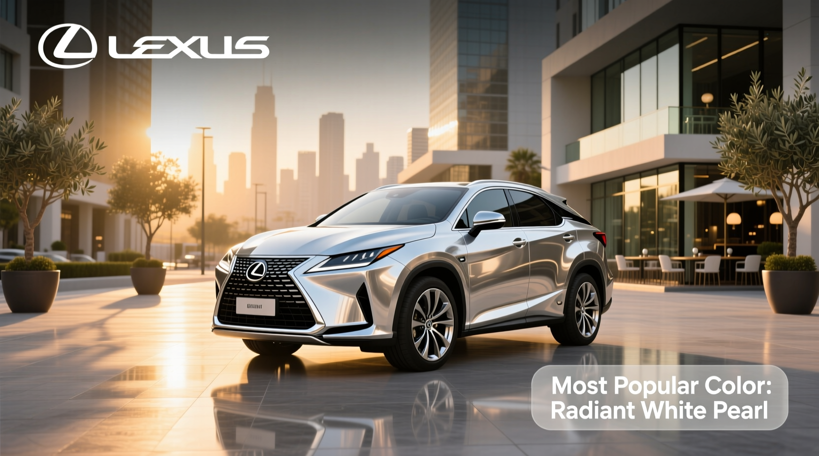 How to Choose Lexus RX Chrome, What Is the Most Popular Lexus RX Color?