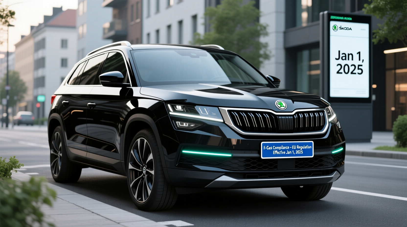 Kodiaq 2025 F-Gas Compliance: EU Regulation Effective Jan 1, 2025