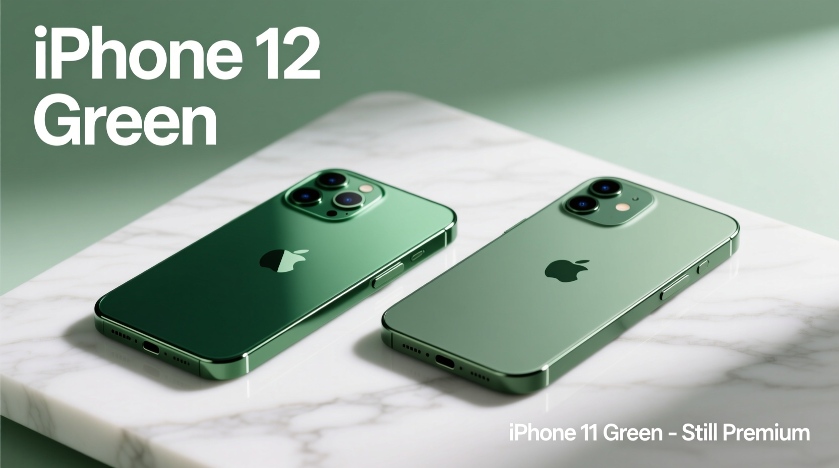 iphone 12 vs 11 is the newer models green color worth the upgrade
