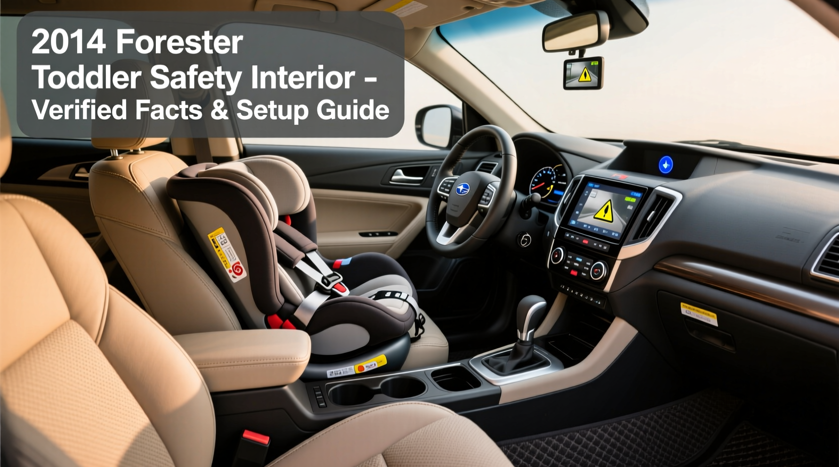 2014 forester toddler safety interior