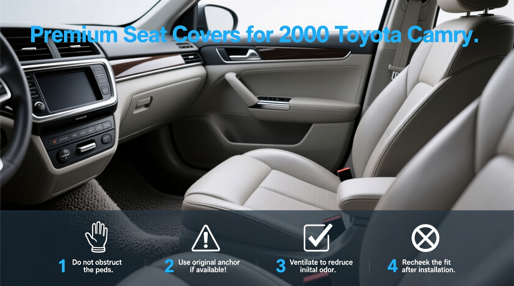 How to Choose 2000 Toyota Camry Seat Covers: Buying Guide