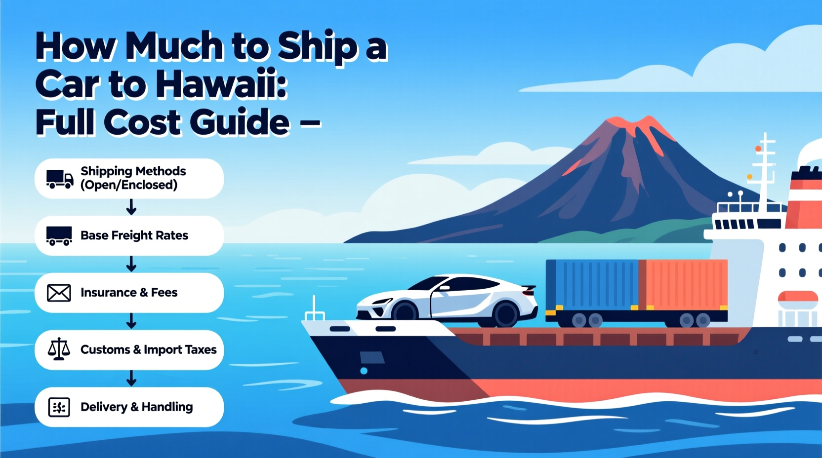 how much is it to ship your car to hawaii