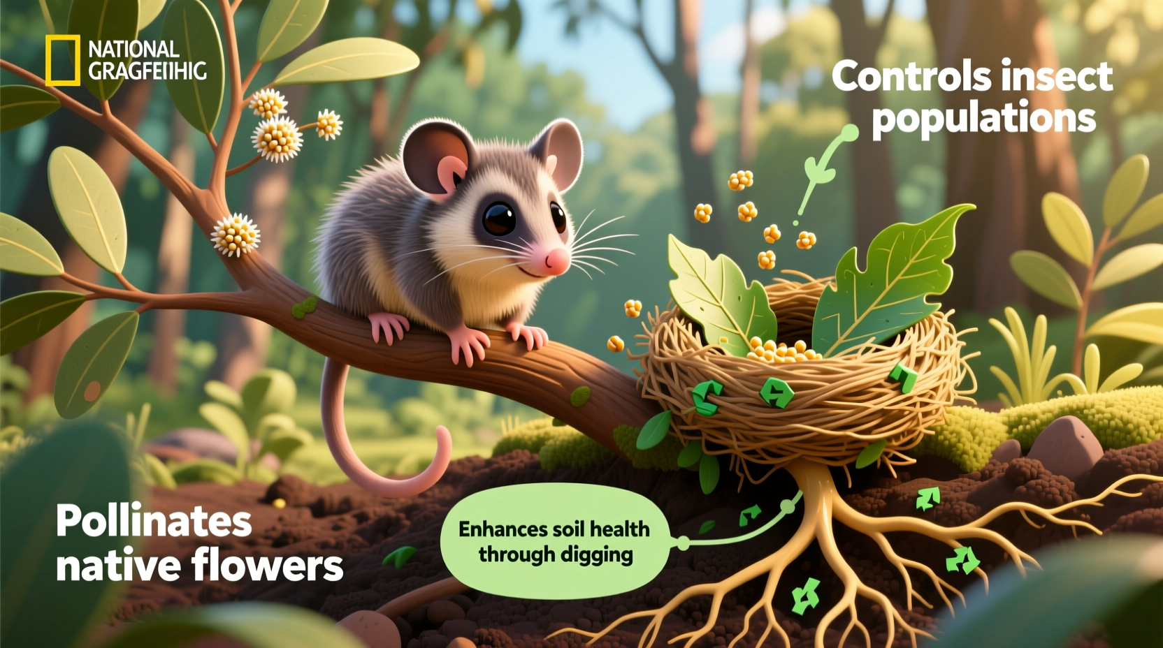 why are possums good for the environment benefits explained