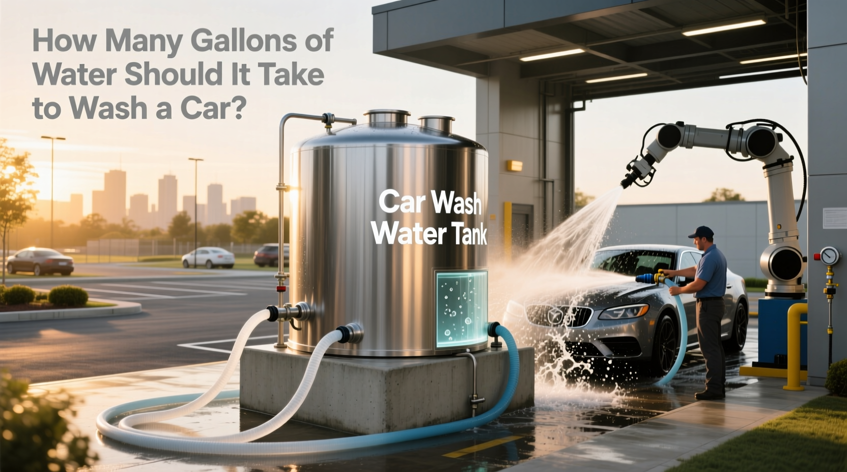 How to Choose Car Wash Water Tank, How Many Gallons to Wash a Car?