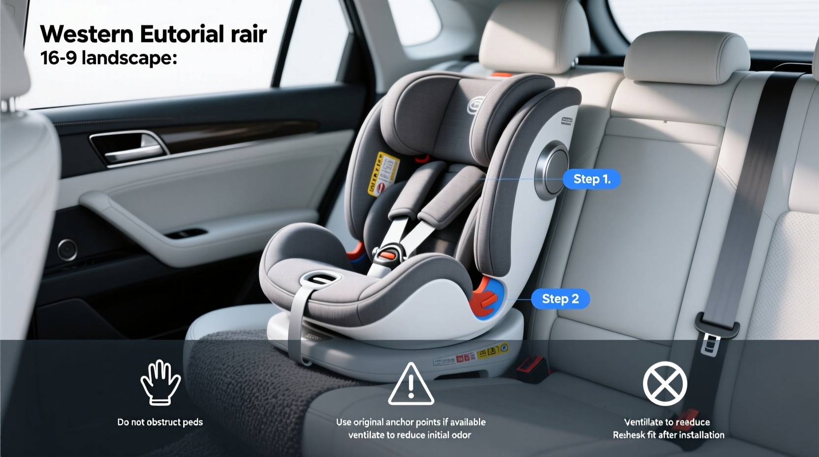 child car seat for middle seat