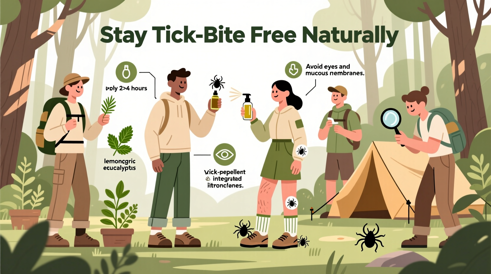 effective strategies to naturally repel ticks on humans and stay bite free