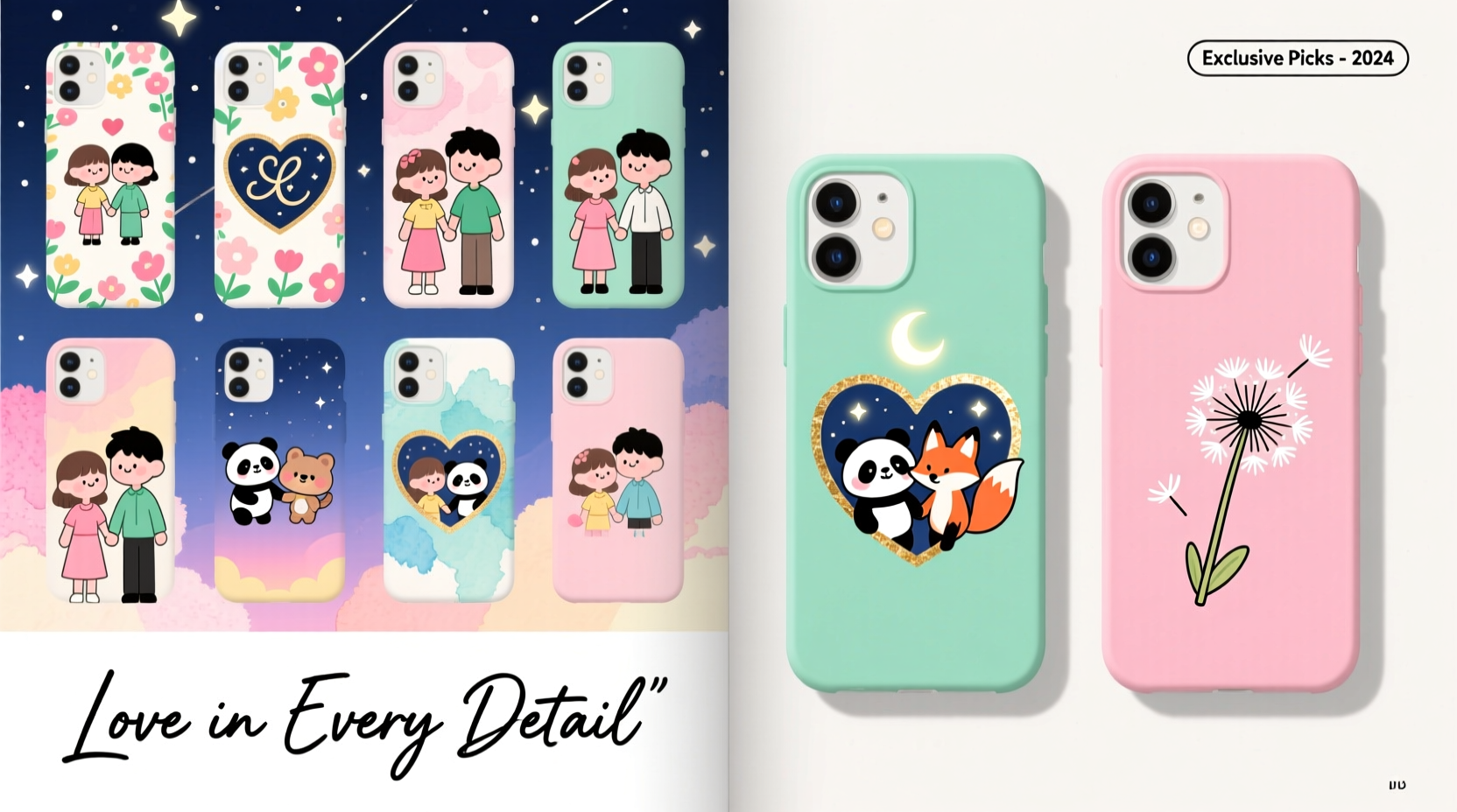 ultimate guide to finding unique and cute couple phone case designs that stand out