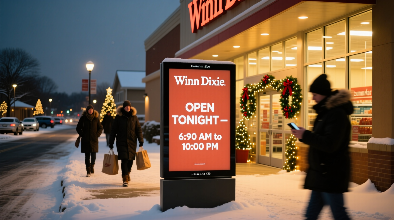 is winn dixie open on christmas eve