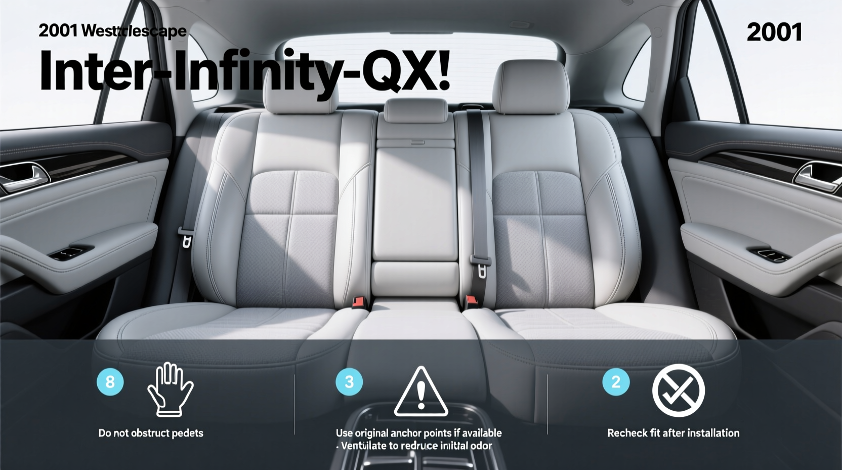 2001 infiniti qx4 seat covers