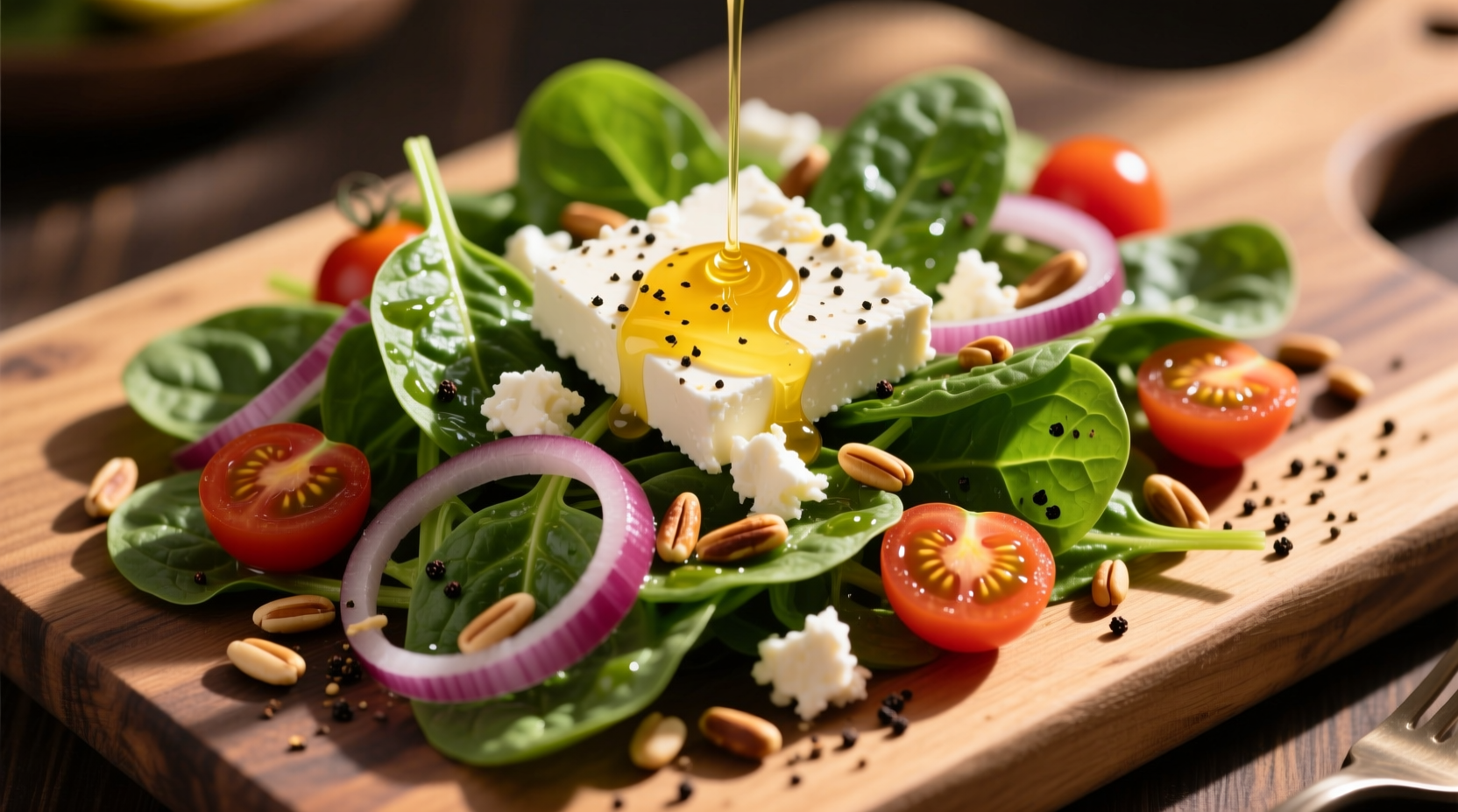 Perfect Spinach Salad with Feta Cheese Recipe & Tips