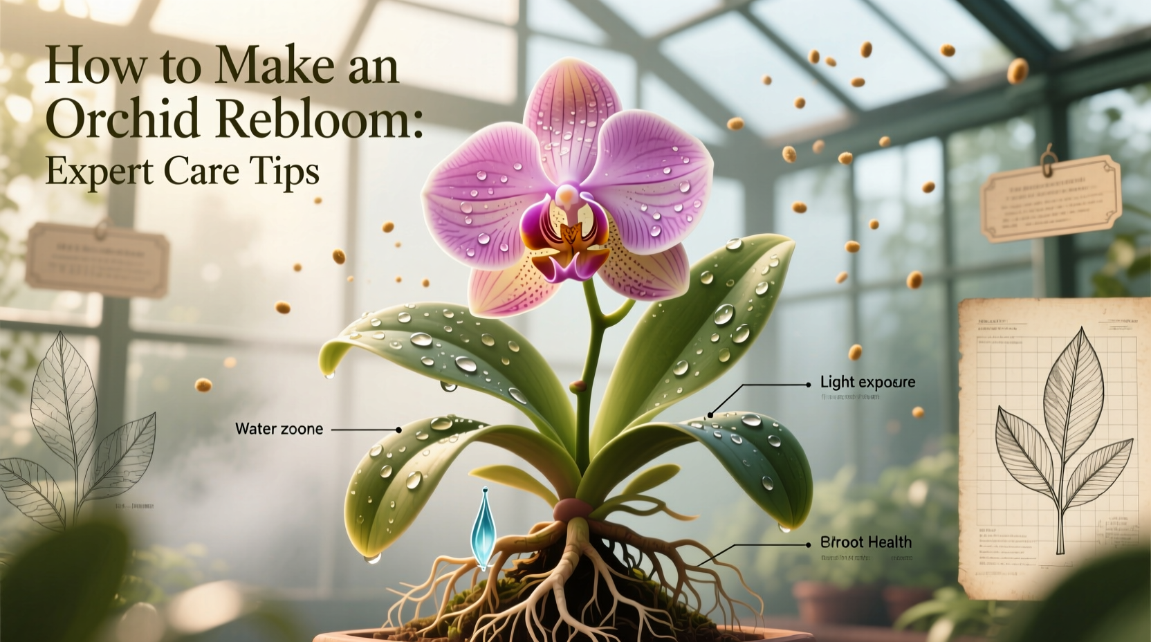 how to make an orchid plant rebloom