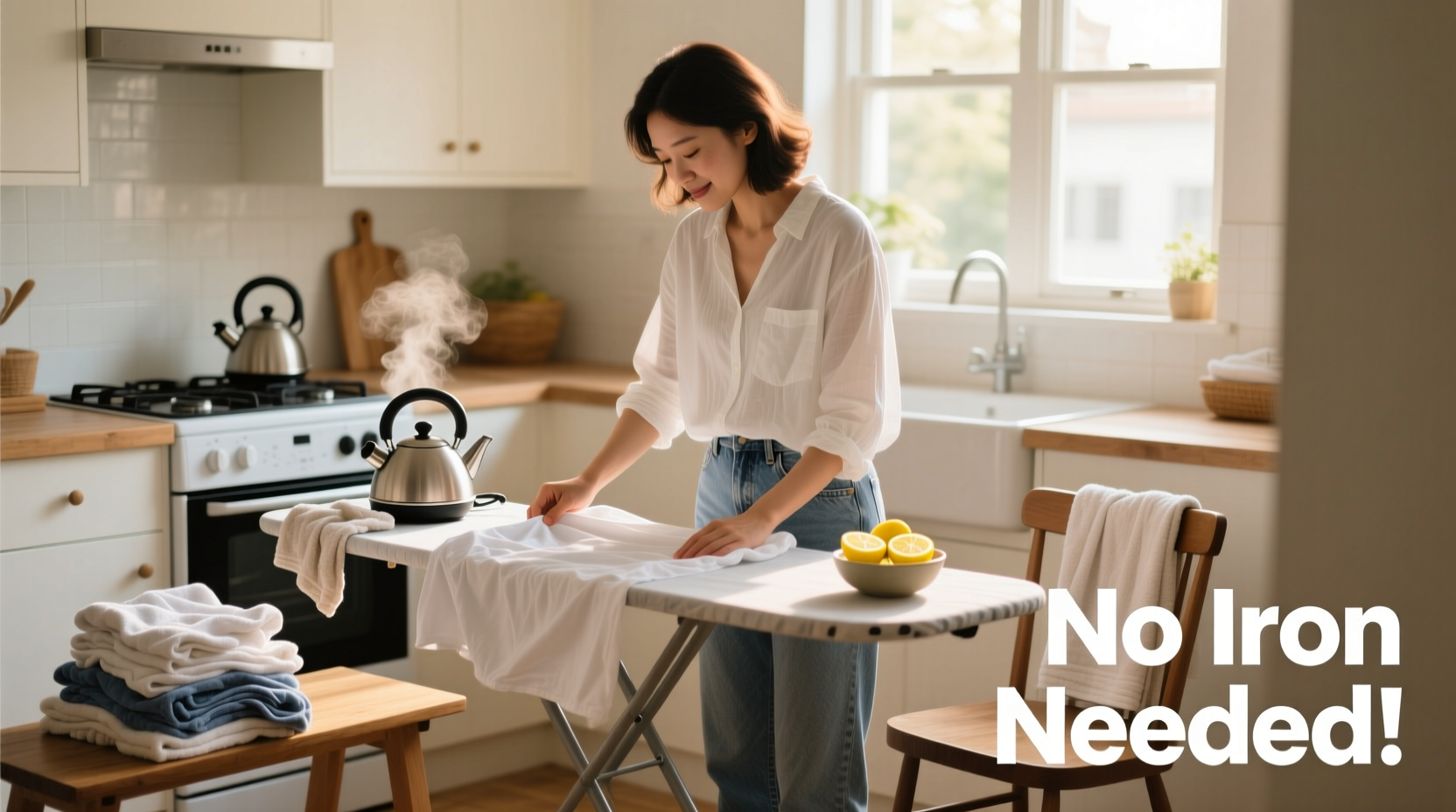 effortless ways to remove wrinkles without using an iron practical tips for smooth clothes