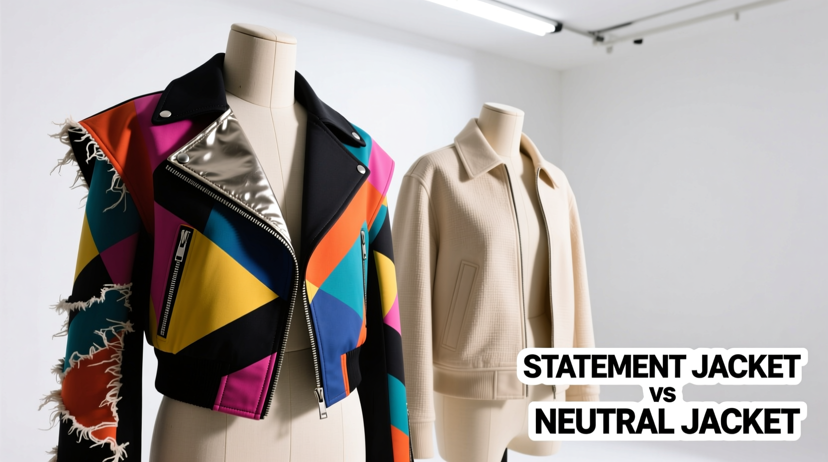 statement jacket vs neutral jacket will a bold jacket really make you stand out