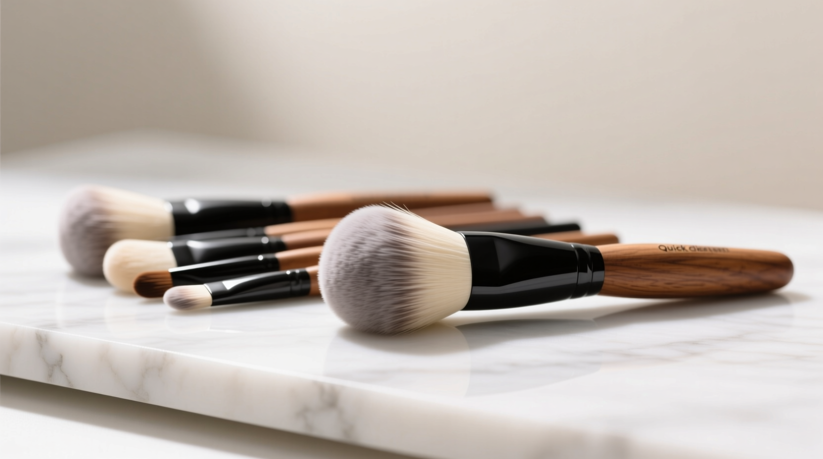 quick clean makeup brushes