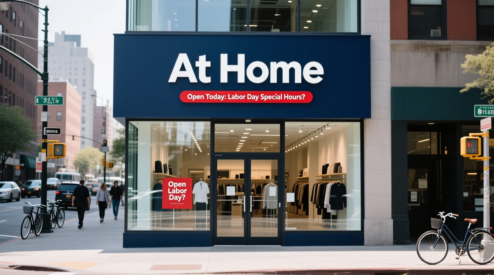 is at home open on labor day