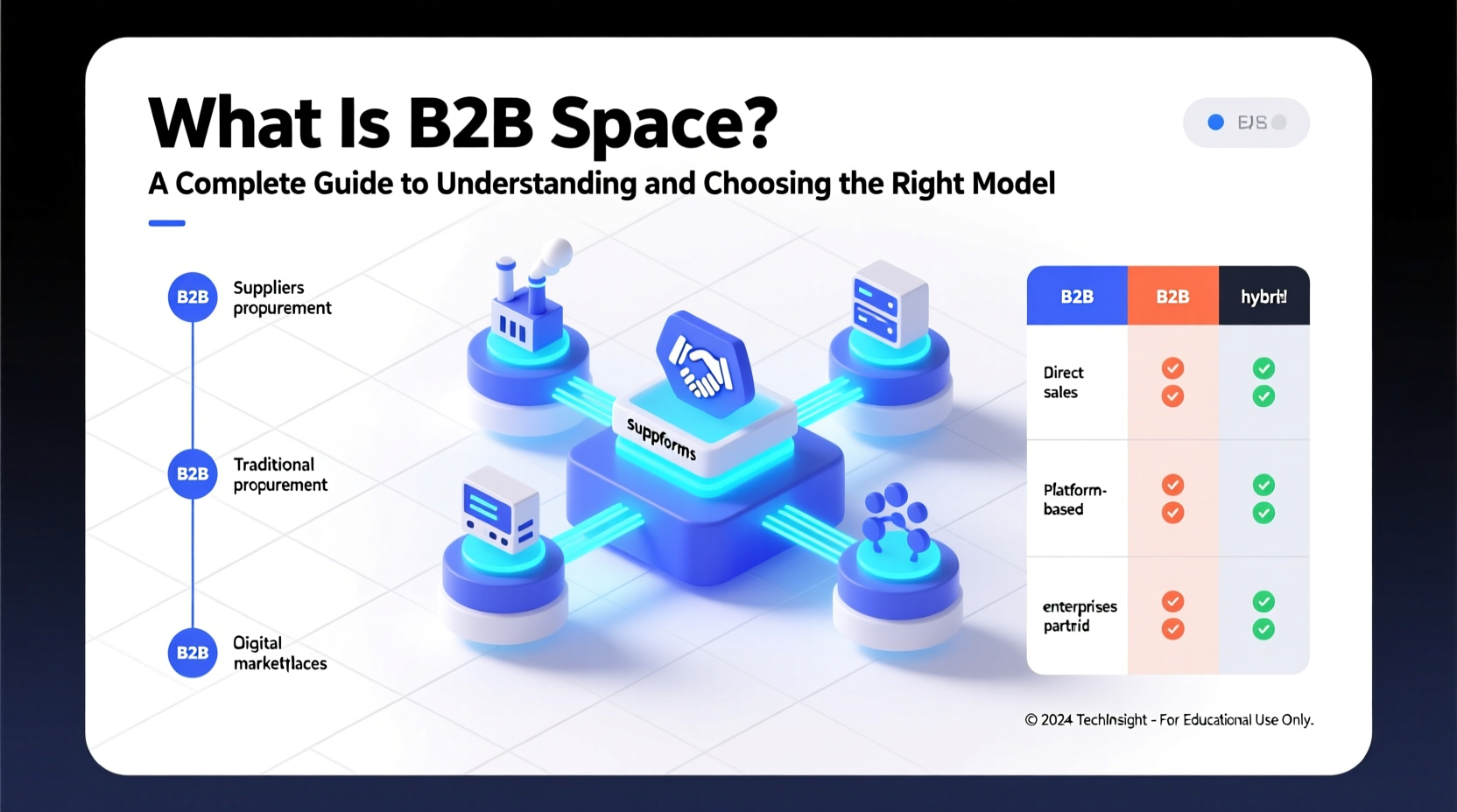 what is b2b space