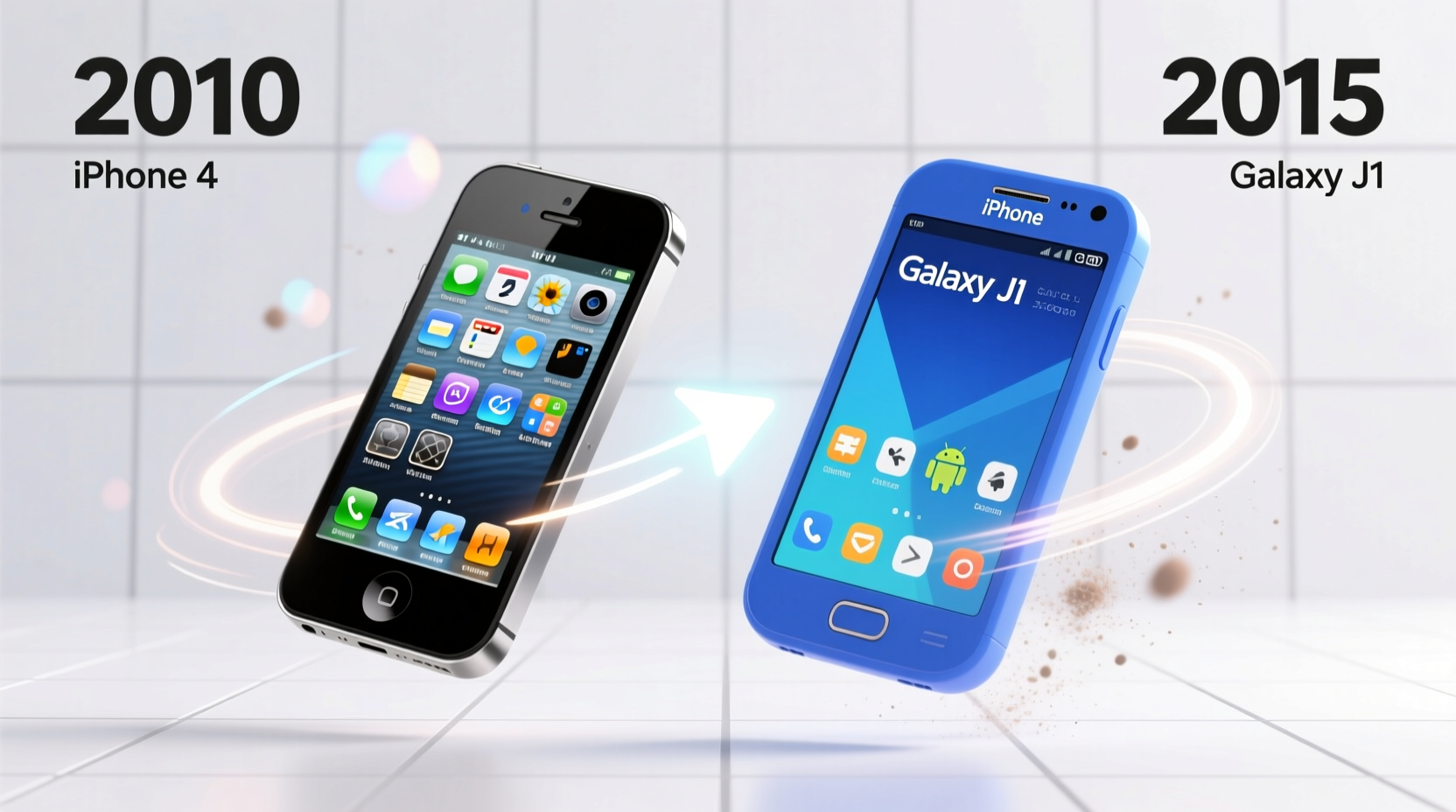 iphone 4 vs galaxy j1 was upgrading really worth it