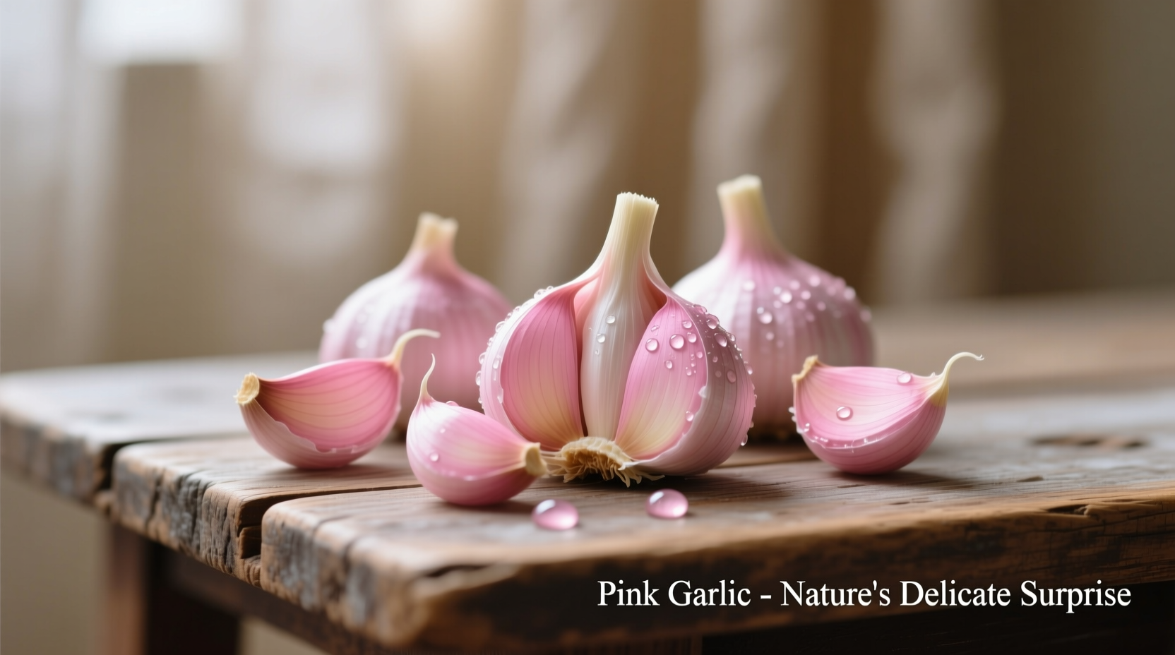 pink garlic