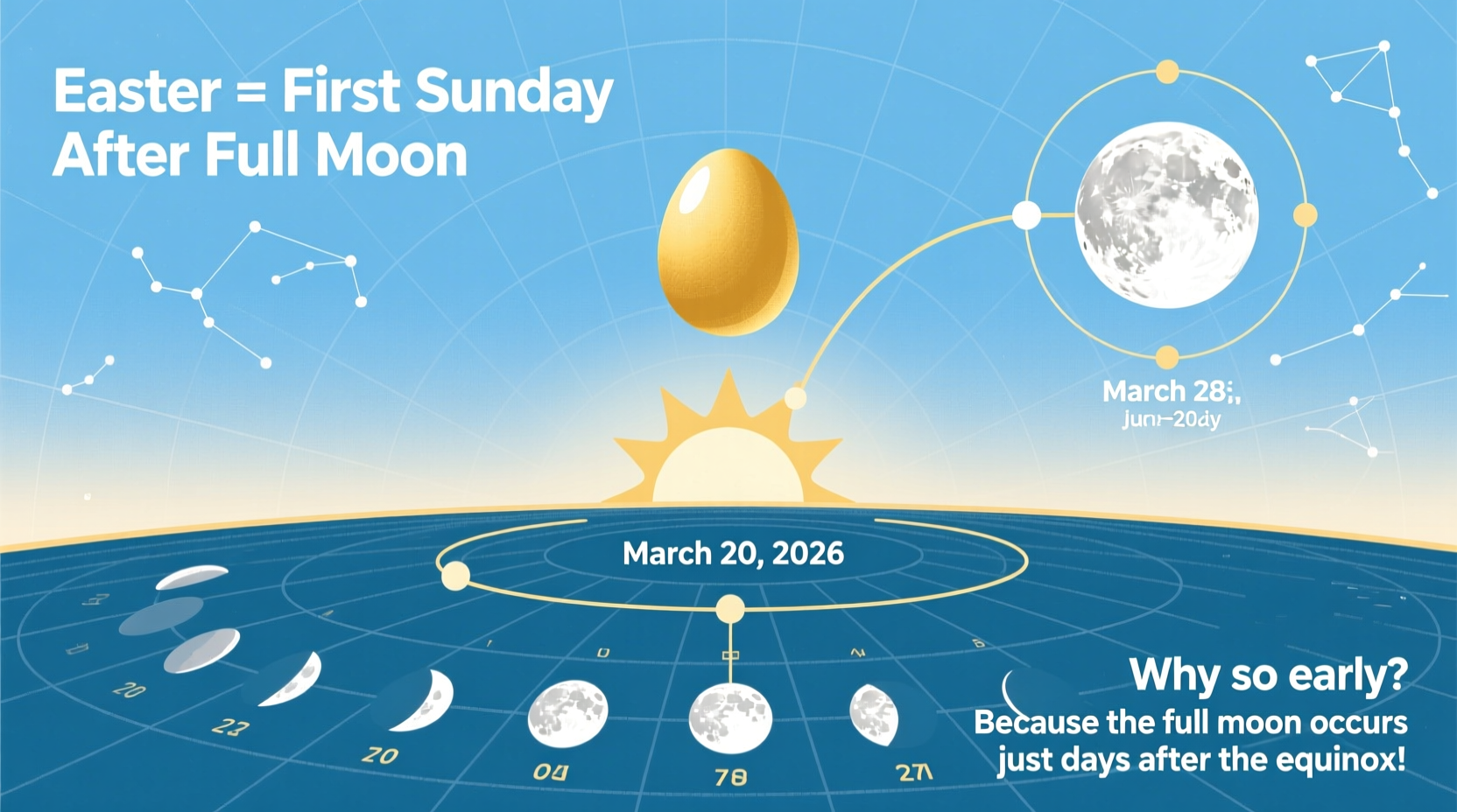 why is easter so early