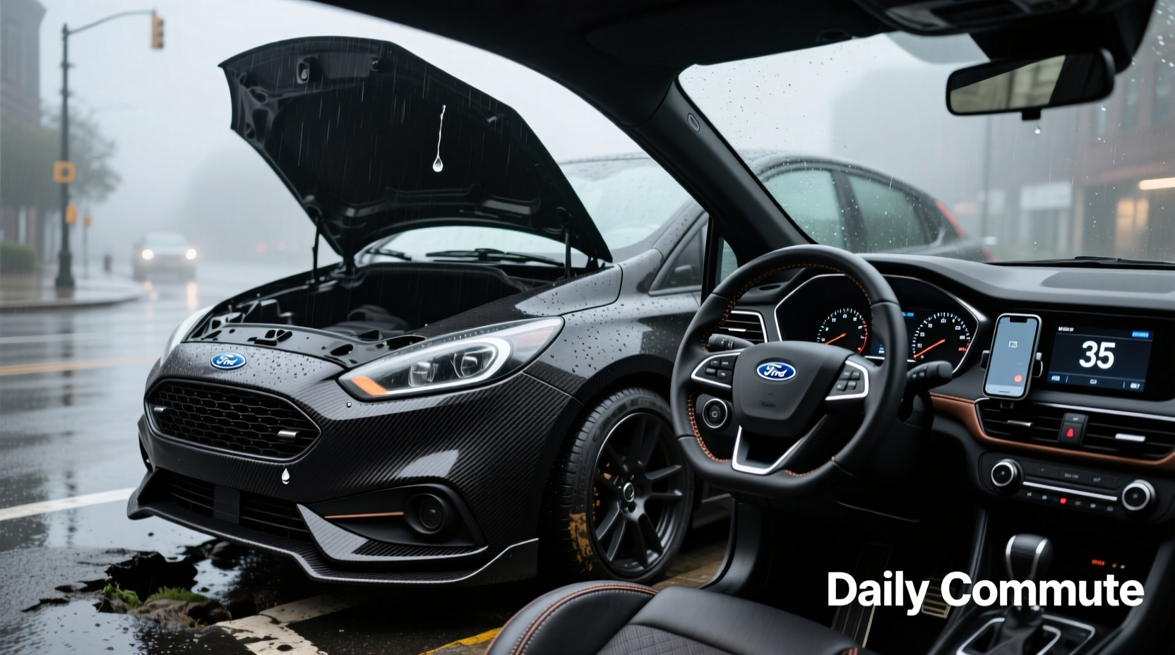 carbon fiber daily commute fiesta st