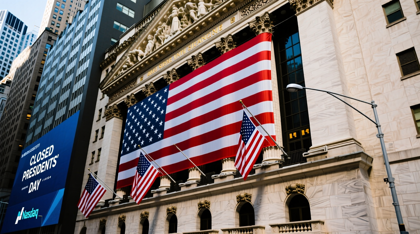 is the new york stock exchange open on presidents day