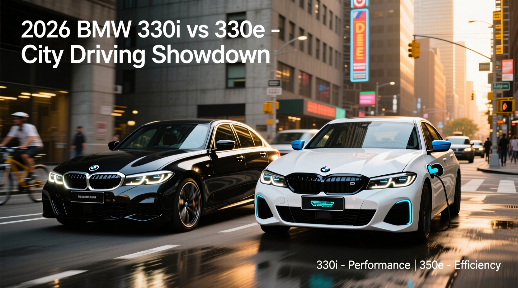 330i vs 330e urban 2026