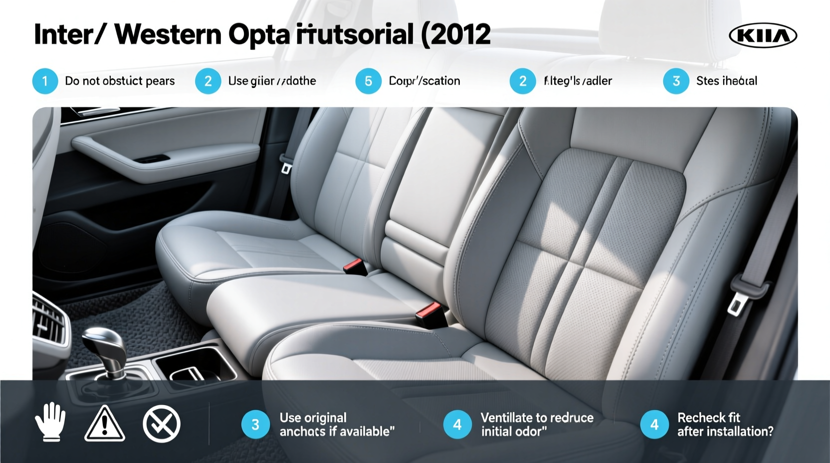 2012 kia optima leather seat covers