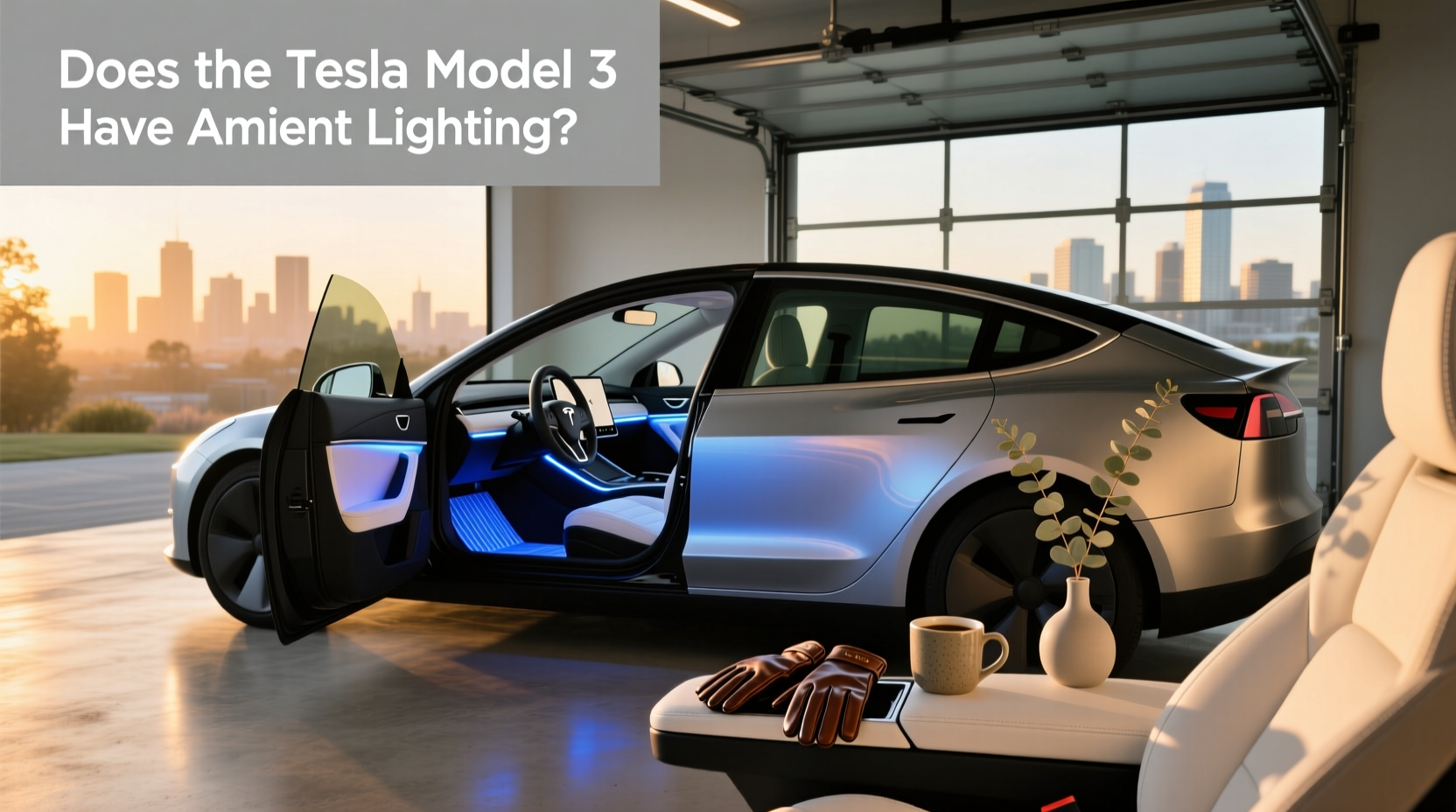 Tesla Model 3 Ambient Lighting Guide: How to Choose