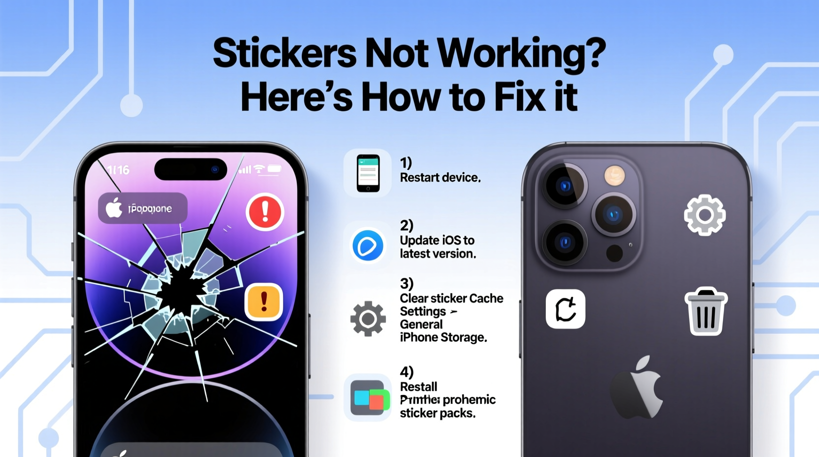 iphone 16 stickers not working heres why how to fix it