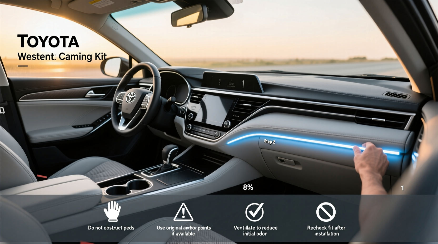 Toyota Camry Ambient Lighting Kit Buying Guide