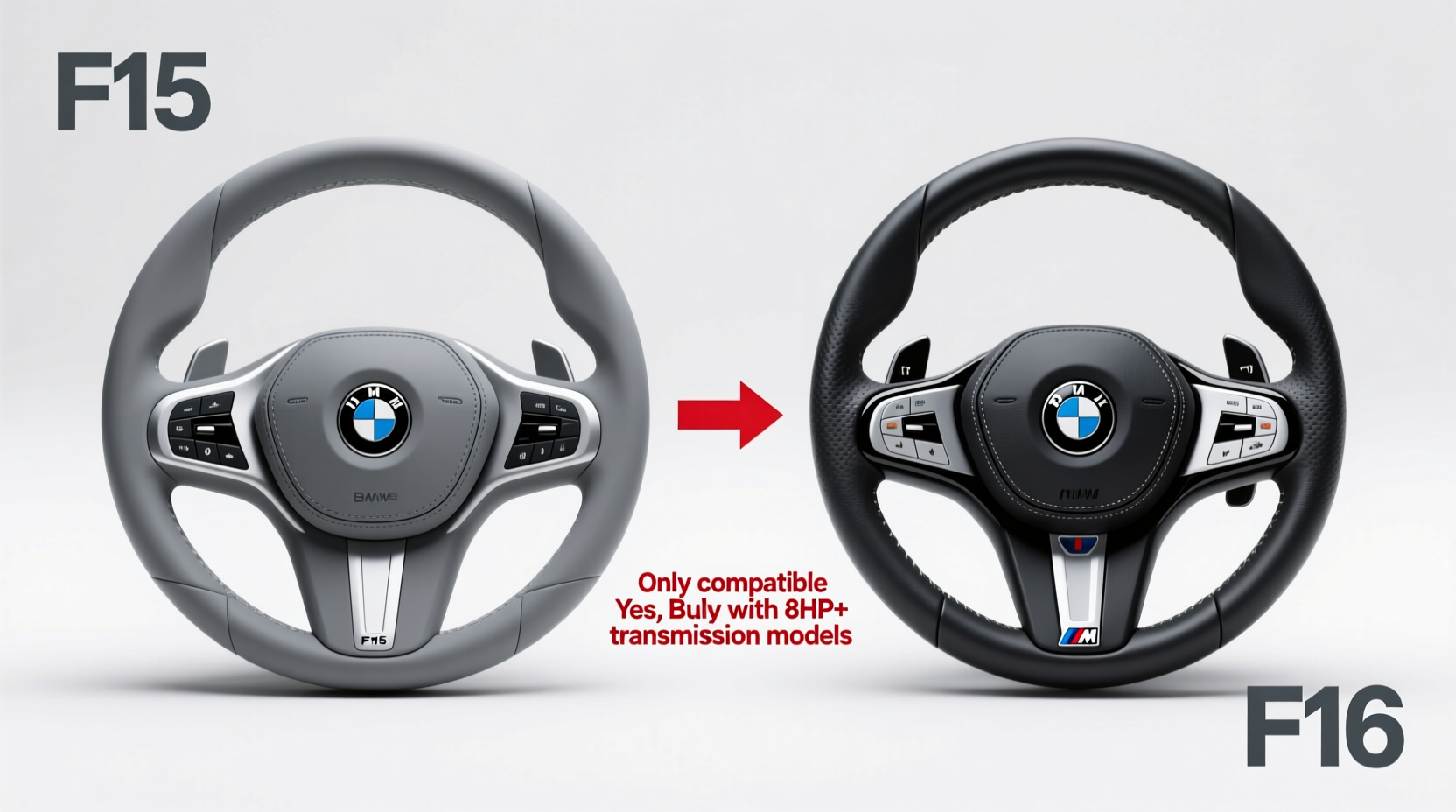 f15 vs f16 steering wheel swap