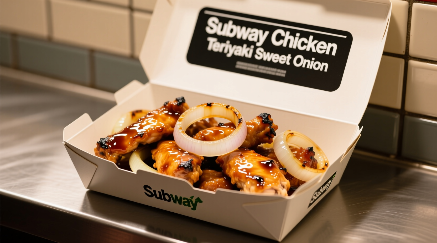 subway chicken teriyaki sweet onion